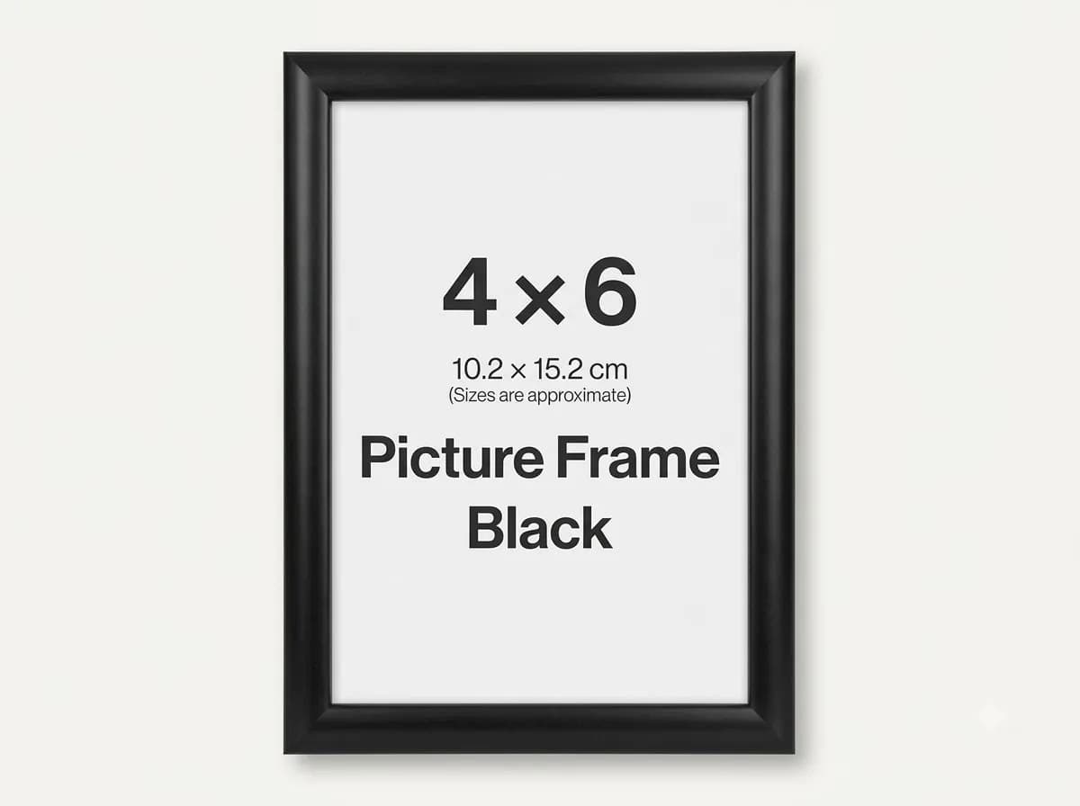 Customized Photo Frame – 4 x 6 Inches